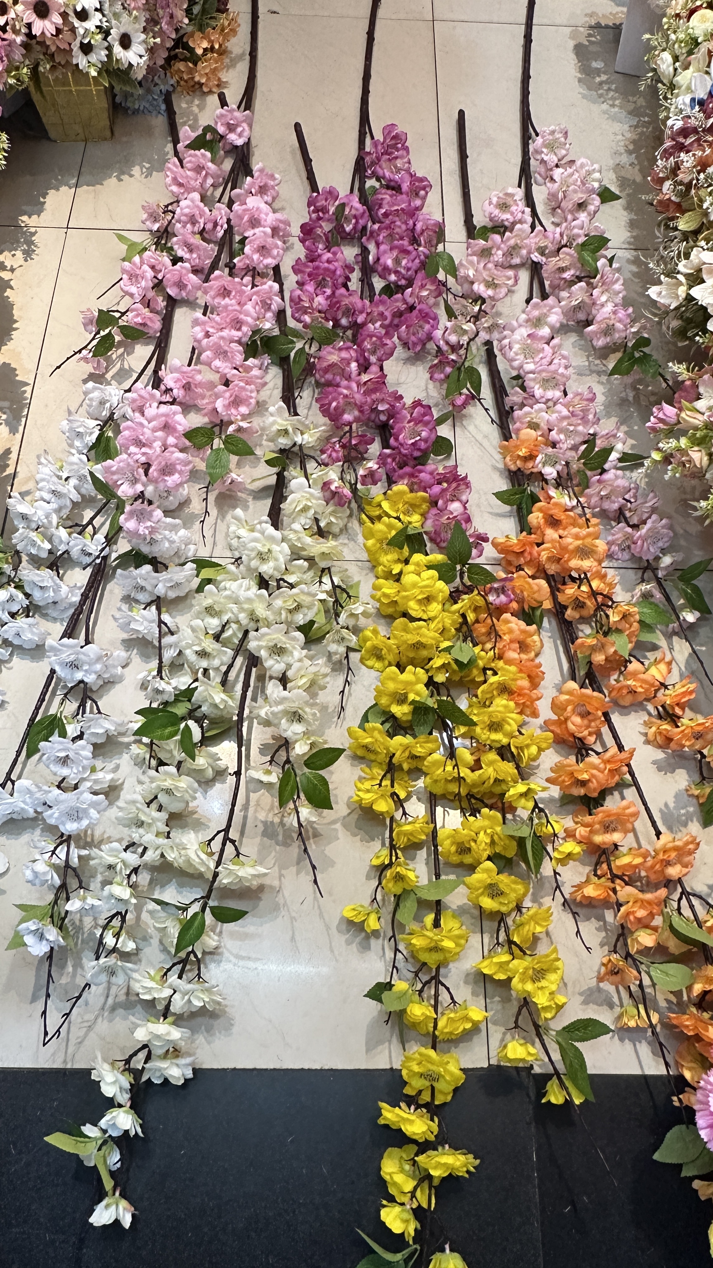 桃花树仿真植物梨花树单枝梨花仿真花高枝梨花春季爆款仿真梨树配件成品批发详情图2