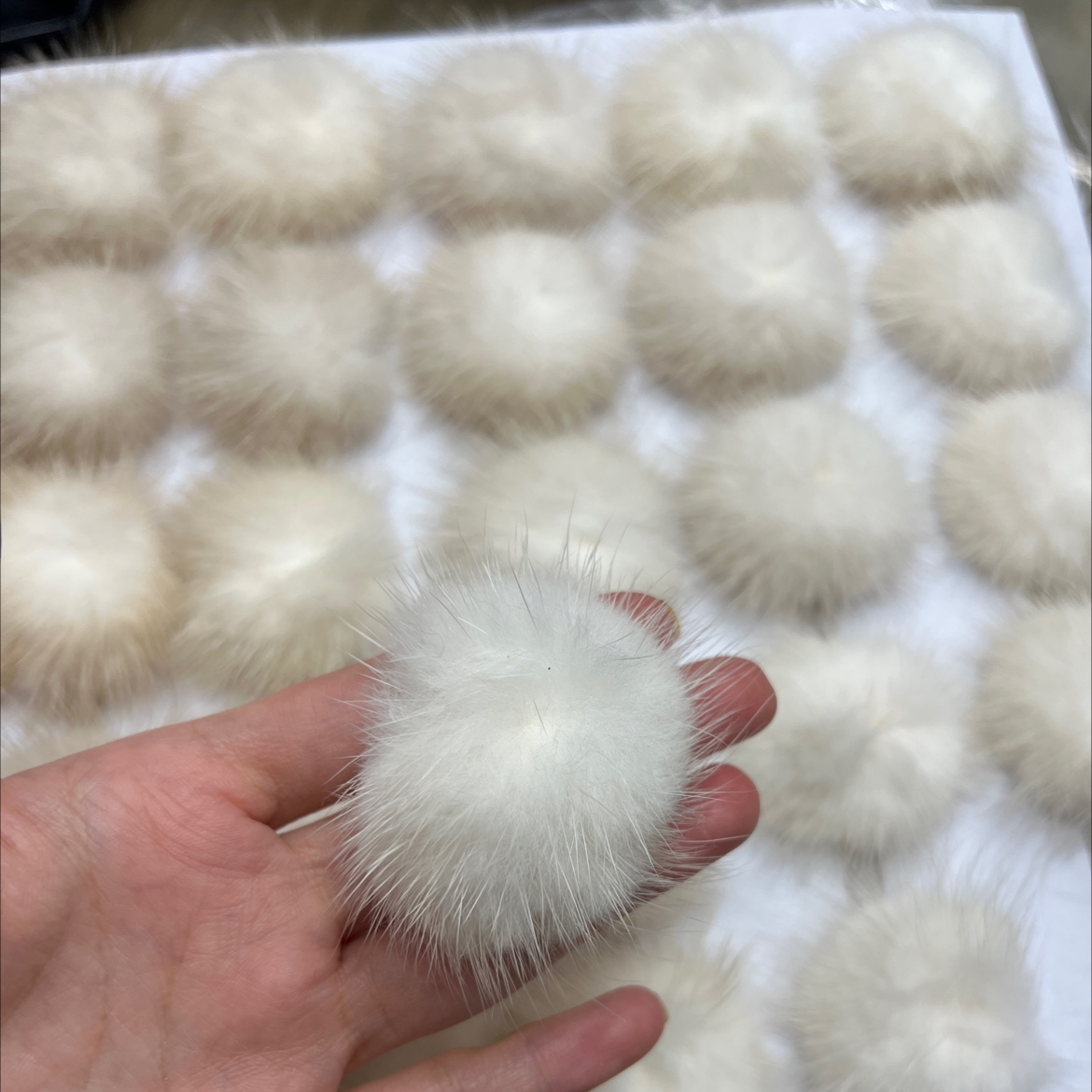 水貂半球 头饰配件 