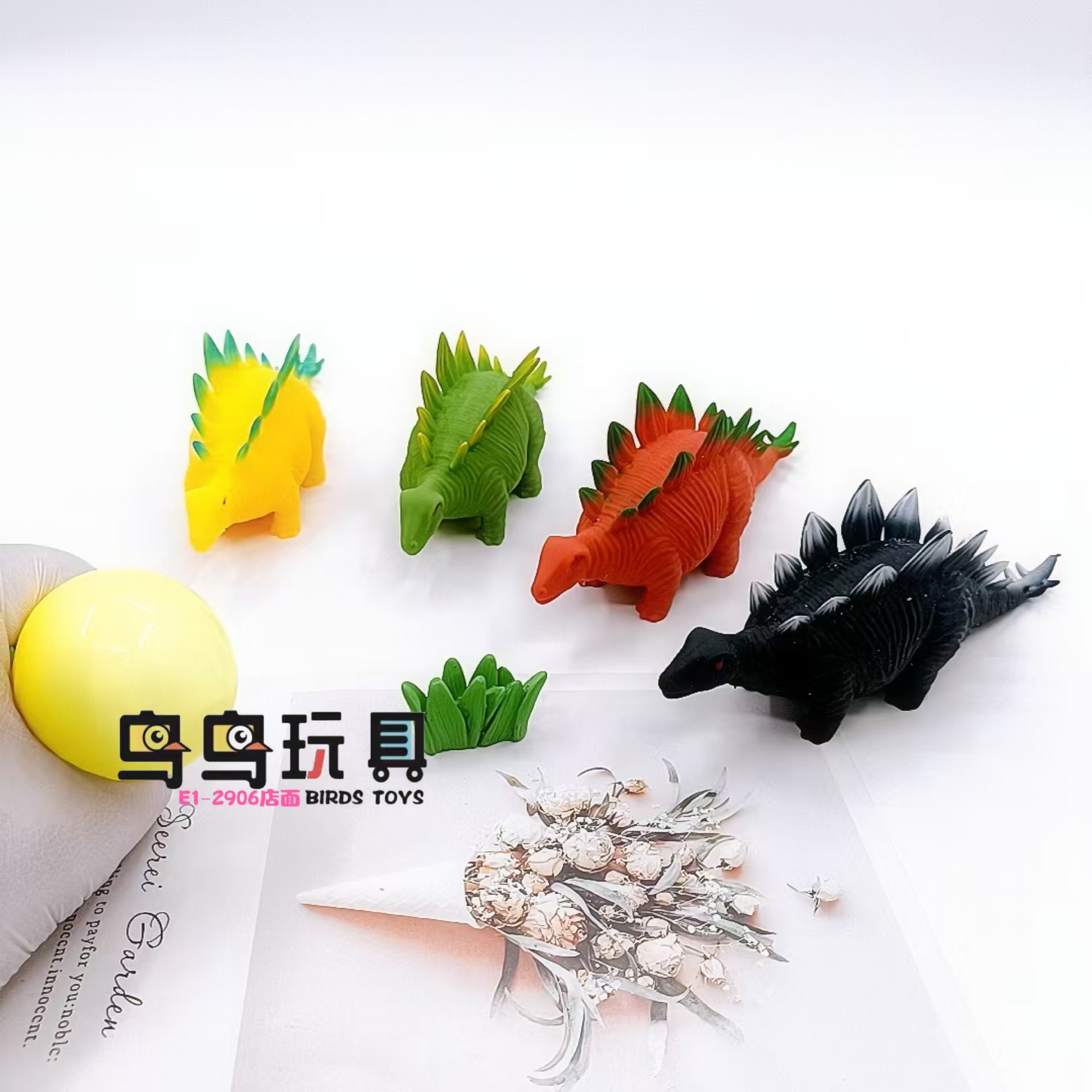 跨境热卖新款沙子卡通恐龙捏捏乐解压神器发泄减压桌面摆件玩具详情图4