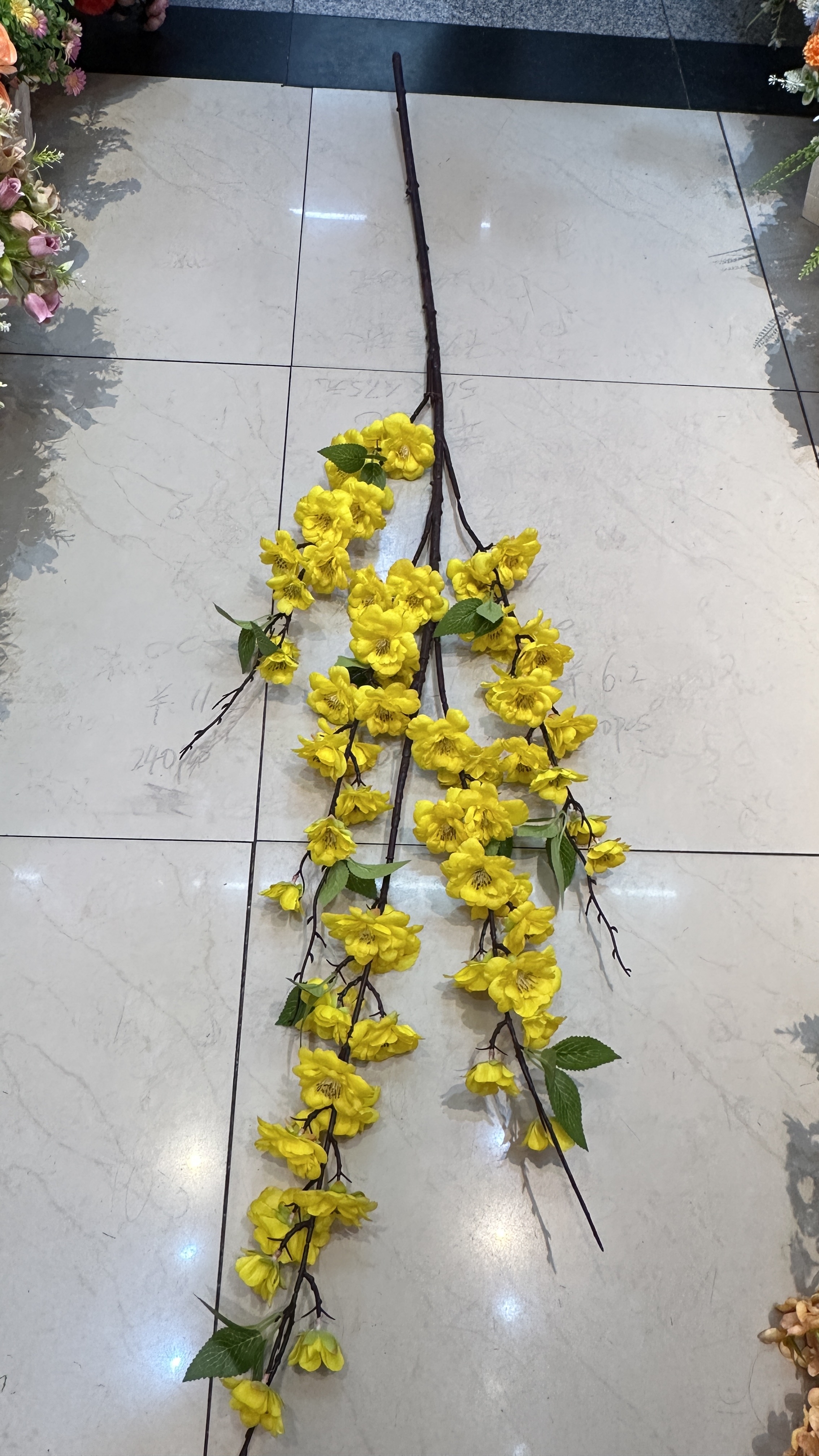 桃花树仿真植物梨花树单枝梨花仿真花高枝梨花春季爆款仿真梨树配件成品批发详情图5