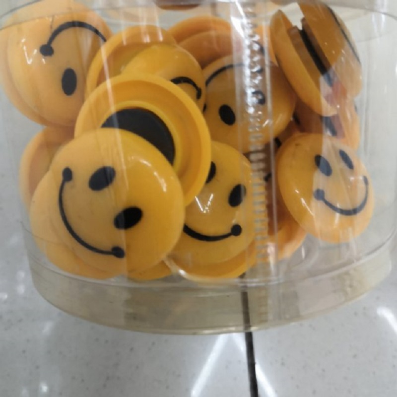笑脸图案强力磁贴黑板磁珠磁粒可爱卡通精致包装