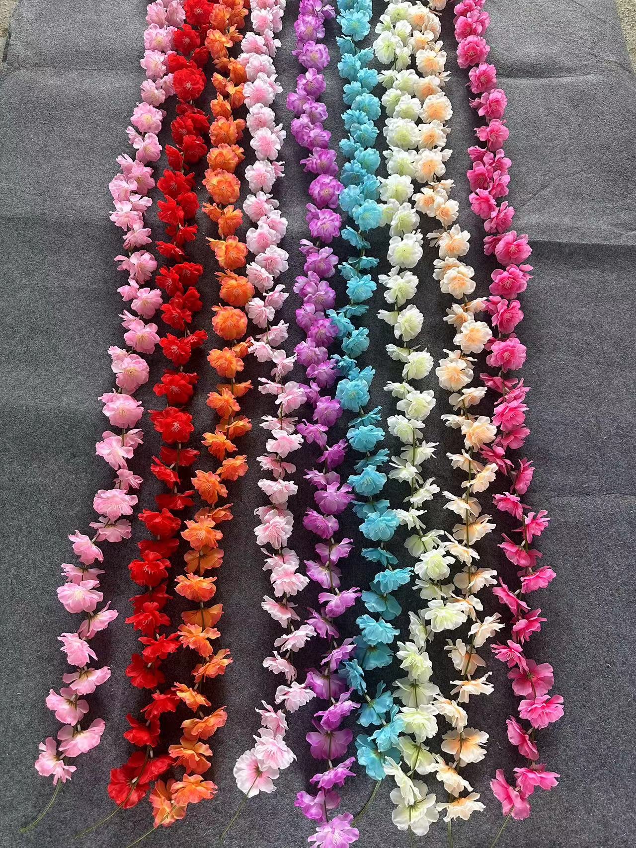 Artificial flowers, artificial flower decorations, flower strips, small rattan balls, creative small ornaments, home living room desktop decoration, flower bouquets, artificial flowers, artificial flowers, small rattan balls