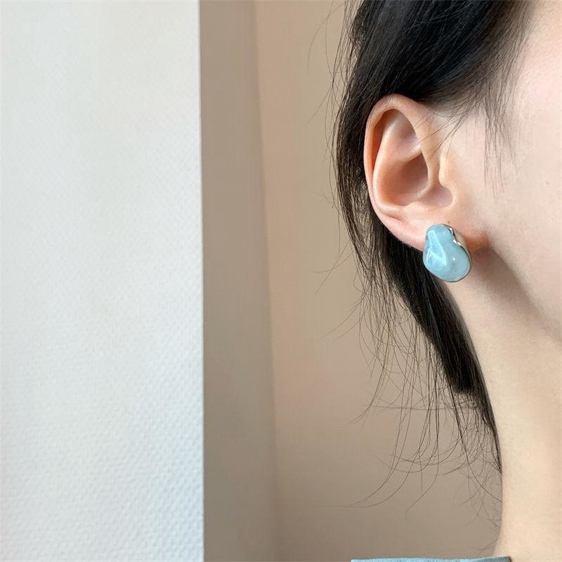 饰品/耳饰/耳钉/樱桃耳钉/纯银耳钉细节图
