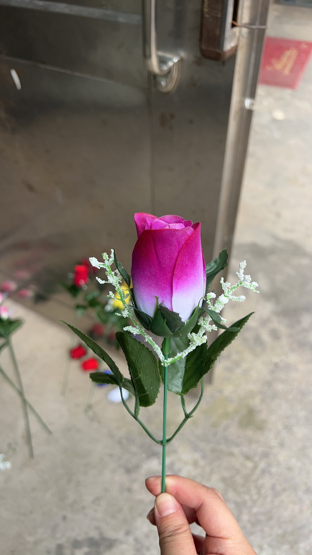 圣诞银杏叶仿真花生态瓶装 尼龙仿真苔藓假花家居装饰摆件