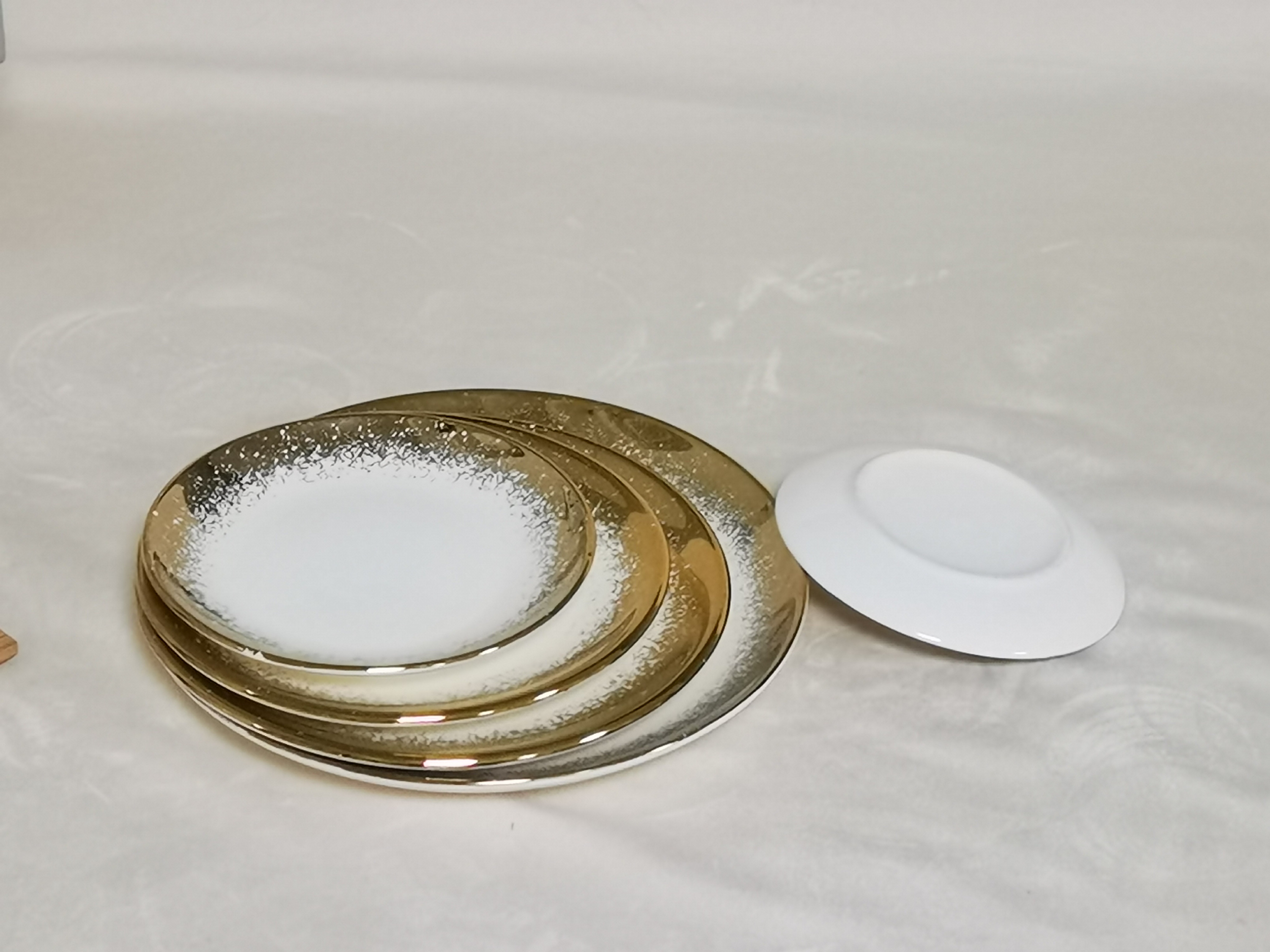 镀金盘子陶瓷陶瓷详情图3