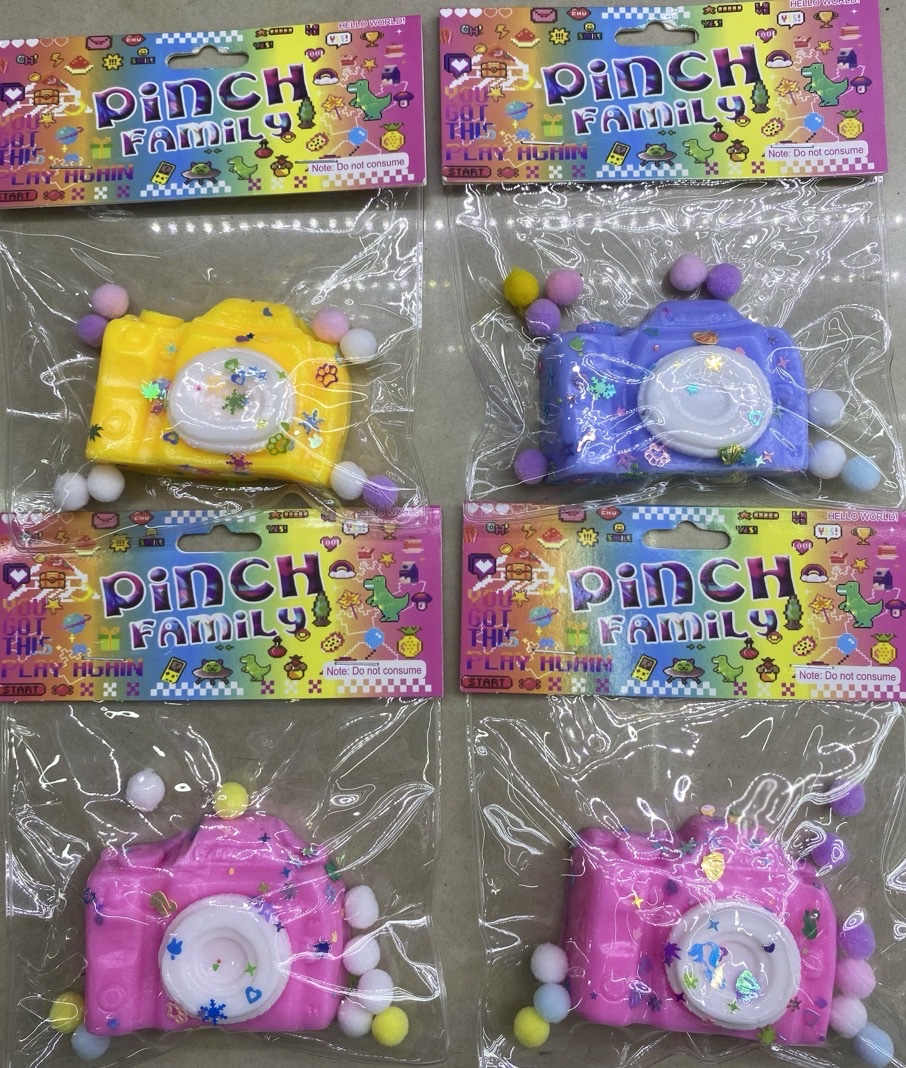照相机儿童玩具趣味捏捏玩具挤压玩具柔软胶解压创意礼物