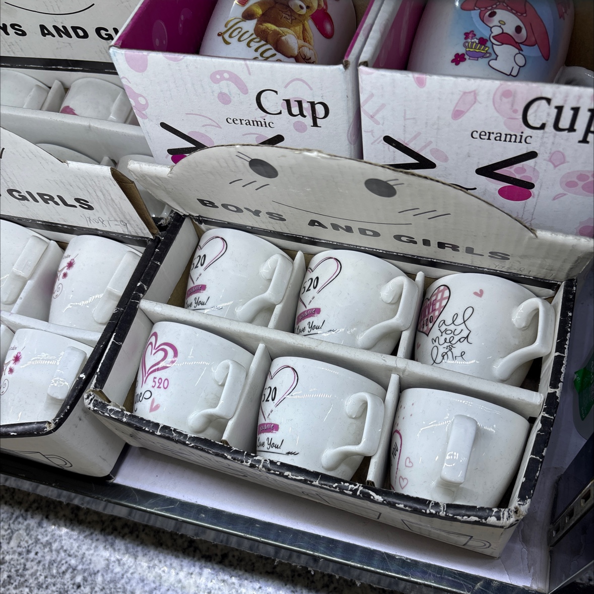 陶瓷咖啡杯套装 配纸质杯盖 多功能豆浆杯 时尚家用饮品杯家用茶杯套装壶