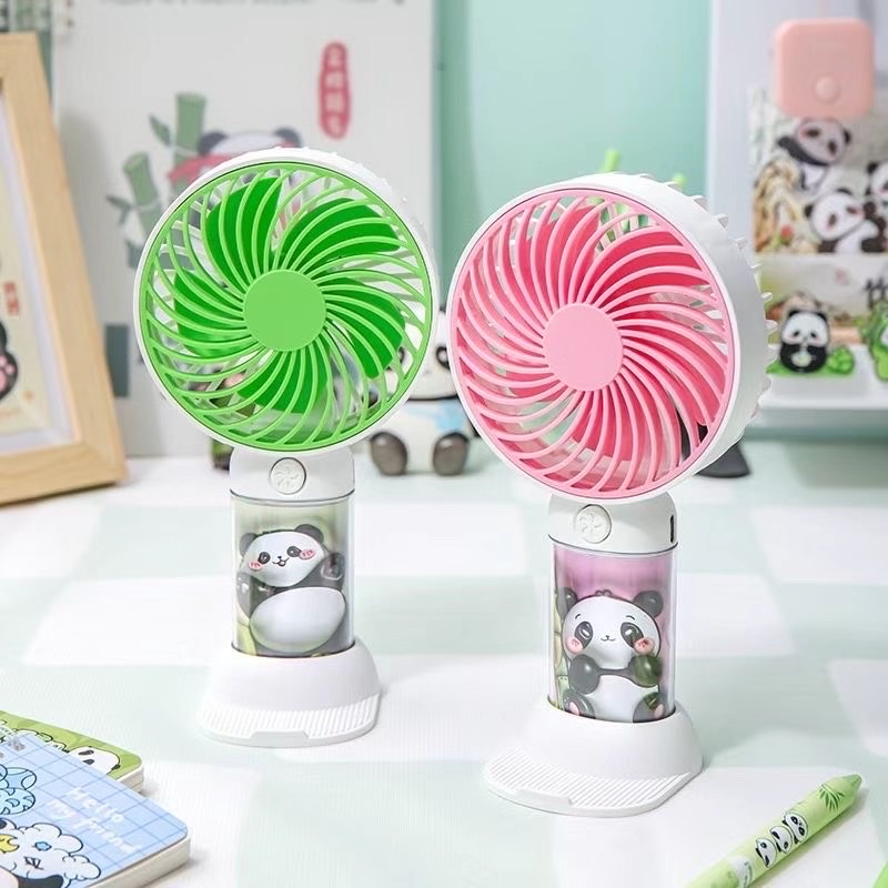 新品La布布 热销网红款，手持风扇 手机支架 三档风速 多种颜色可混装 Type C充电口详情图3