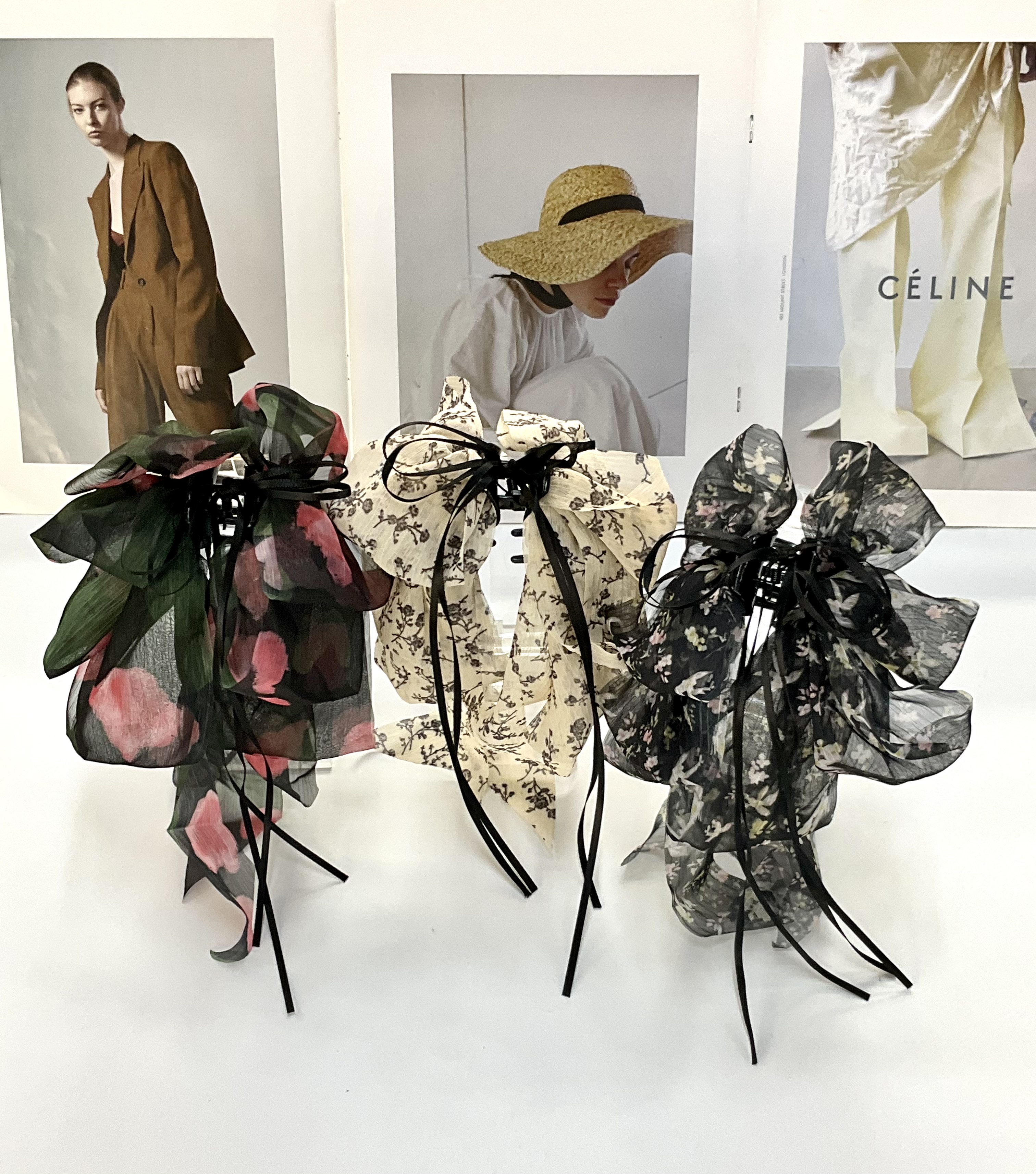 The "National Trend" series features simple diamond-dot BB clips, scratch-off clips, fashionable and versatile hair clips, and exquisite hair accessories for women Specification image