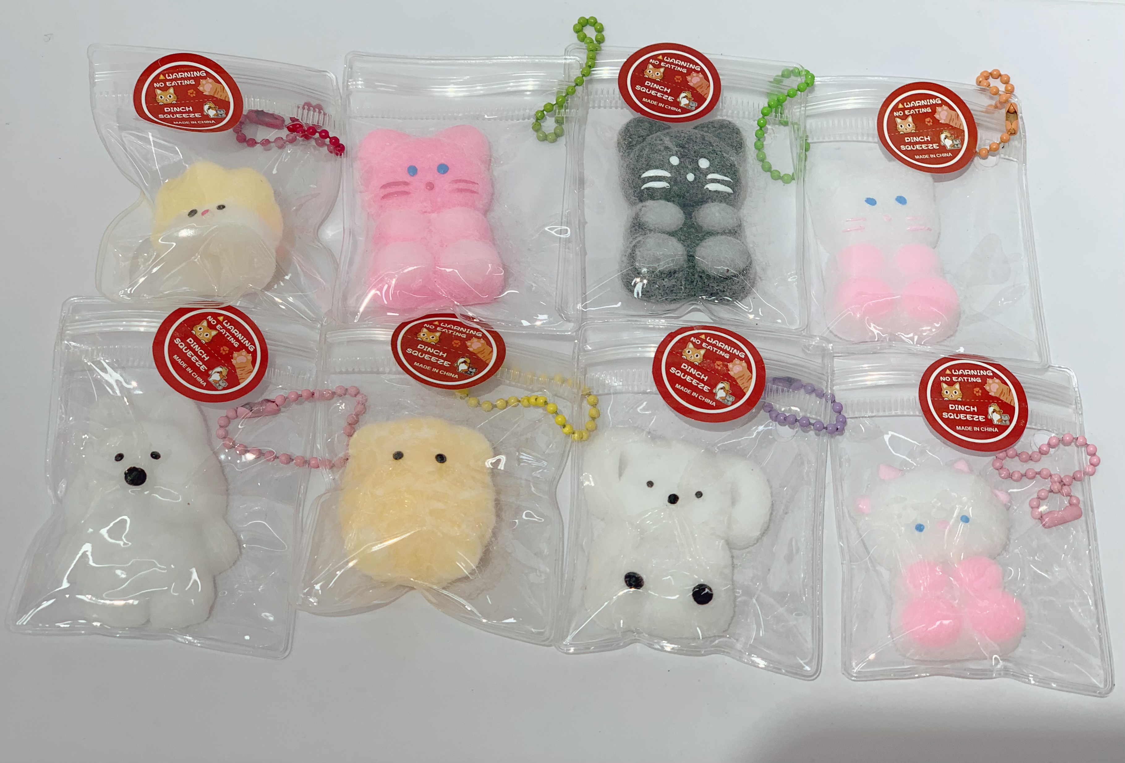 混款动物园捏捏乐捏捏玩具解压按按乐