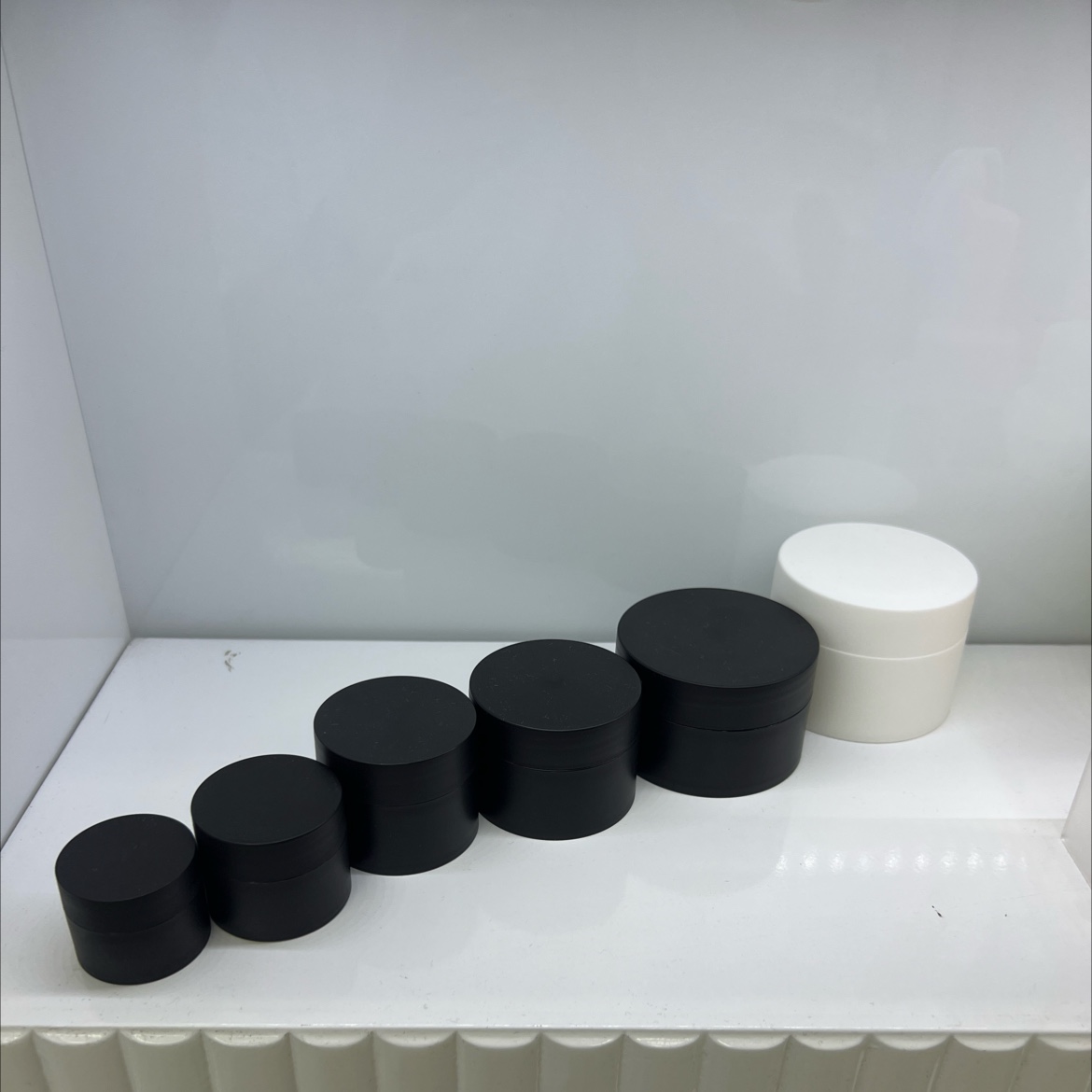 5g10g15g30g50g100g双层膏霜PP磨砂塑料膏霜瓶旅行化妆品分装面霜