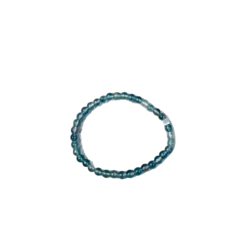 太爱蓝色了~清冷感手串女款国风新中式素圈串珠手链闺蜜甜美手饰详情7