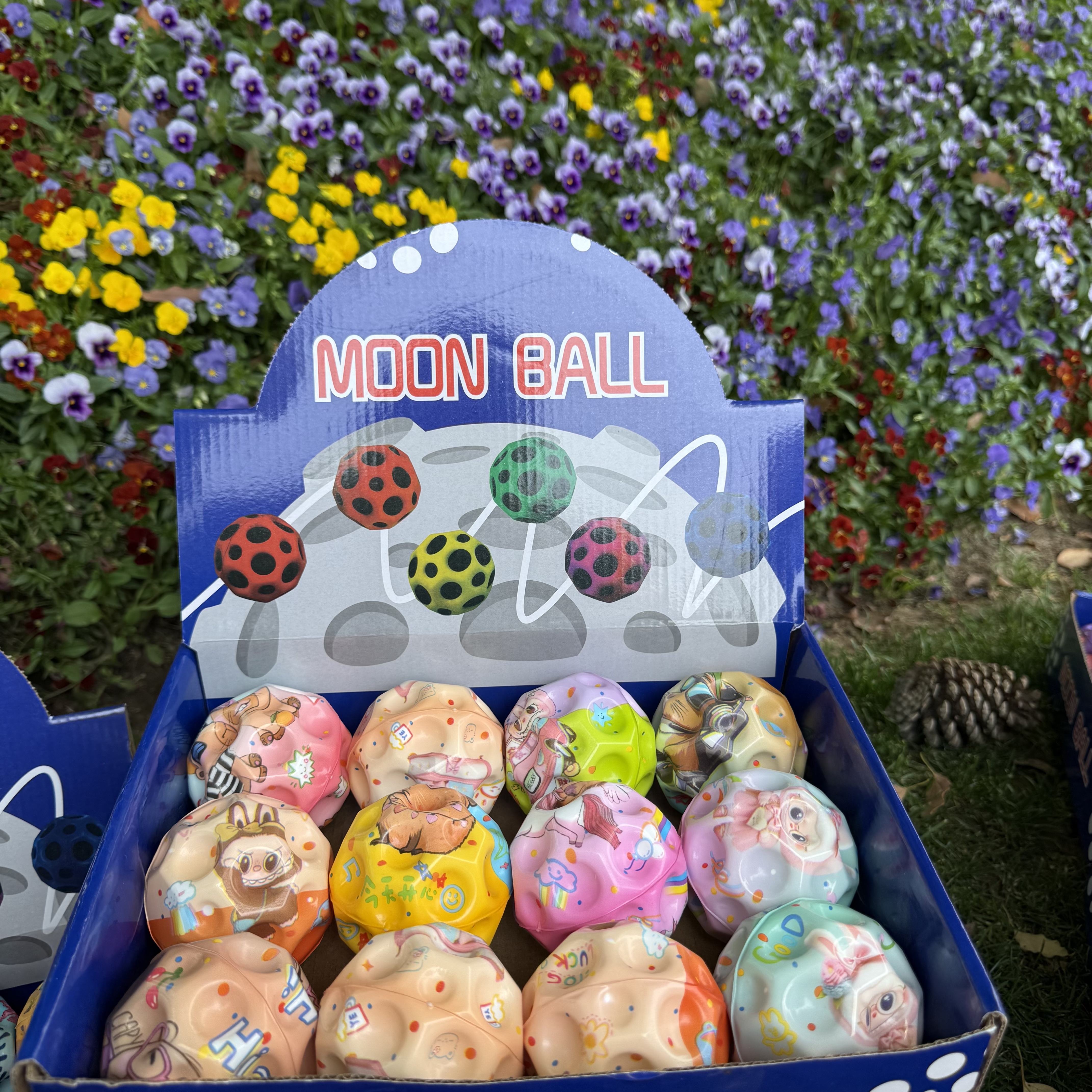 爆眼龙pu弹力球玩具捏捏 趣味解压软胶儿童玩具 创意手捏玩具产品图