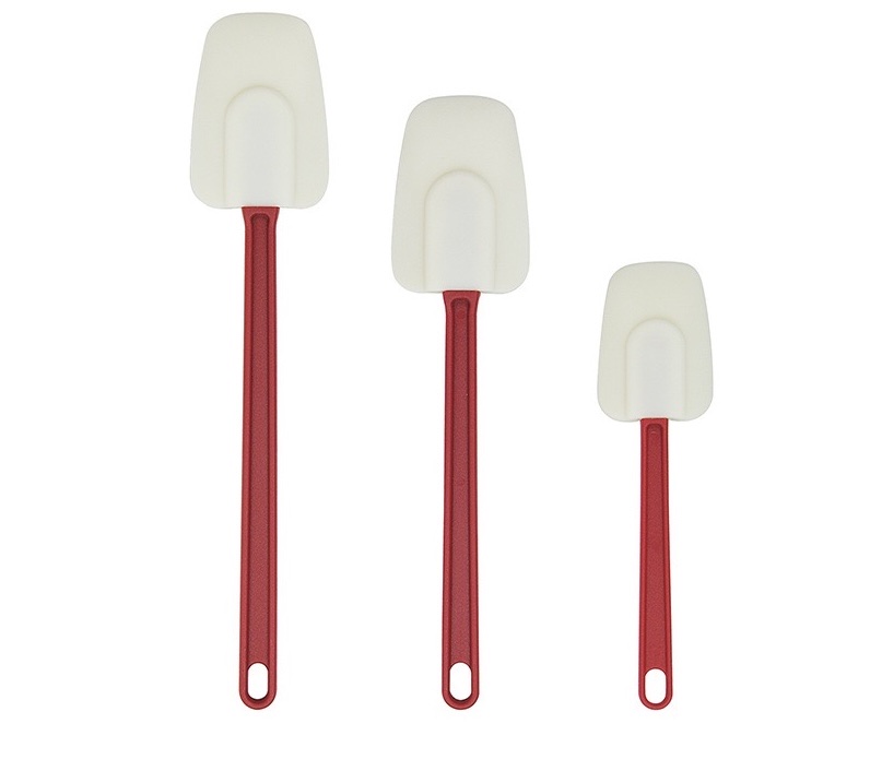 新款爆款热卖款烘培神器优质食品级硅胶烘焙用具牛油刮刀3件套硅胶刮刀耐高温硅胶奶油厨房刮刀烘焙多功能奶油刮刀牛油刮刀