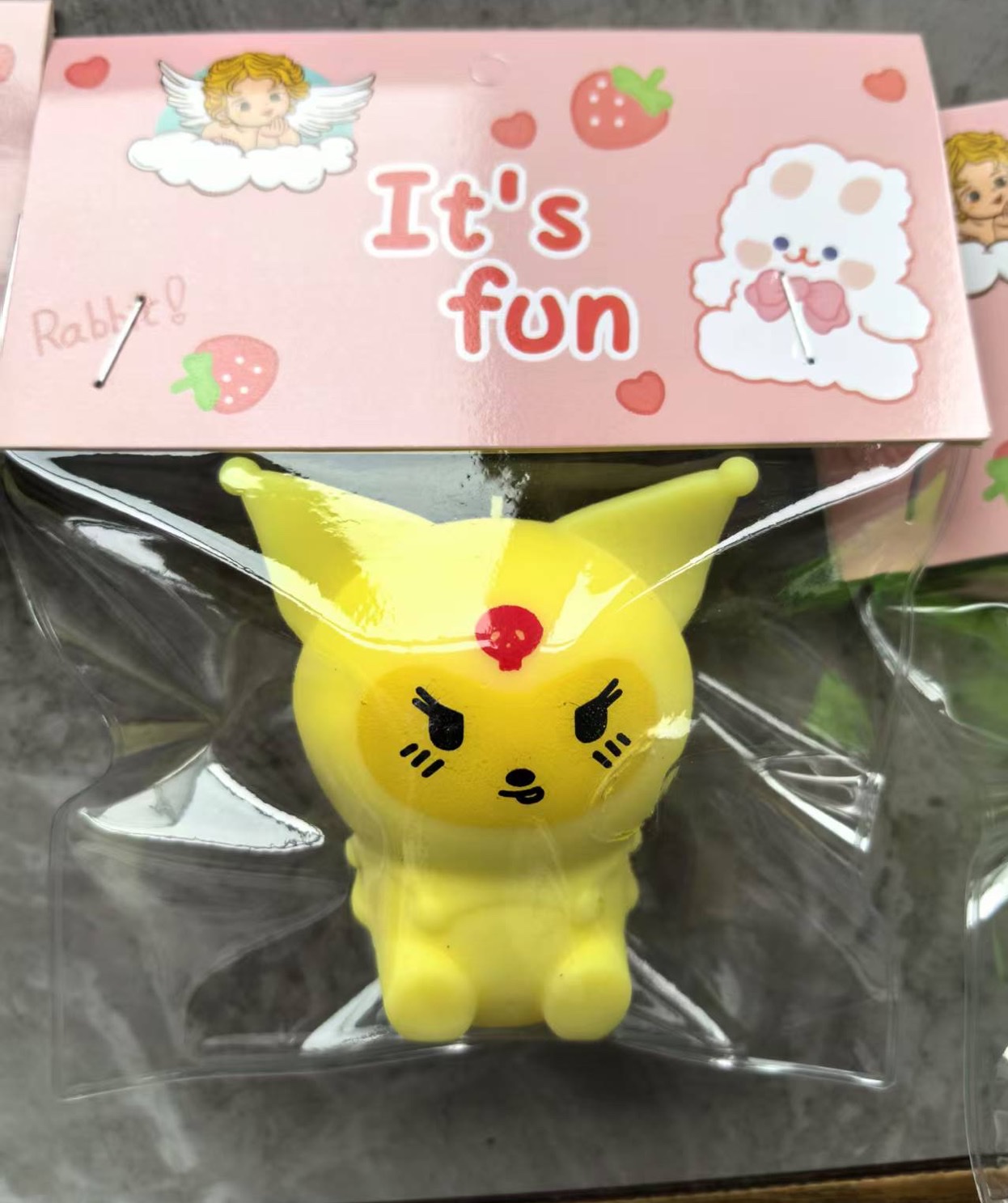 小胖熊解压玩具解压细节图