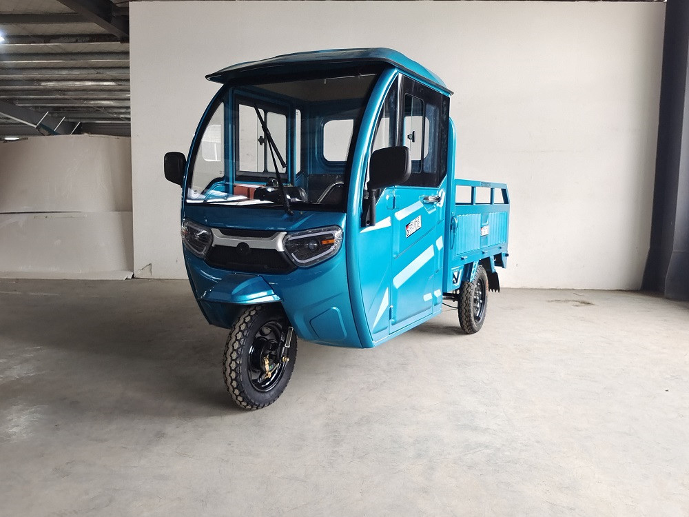Tranvía de batería tenenergy vehículo de cilindro especial de tres ruedas scooter eléctrico pequeño triciclo de mano de obra para ancianos con cobertizo triciclo eléctrico de carga de carga de tracción de carga de tres ruedas detail image 2