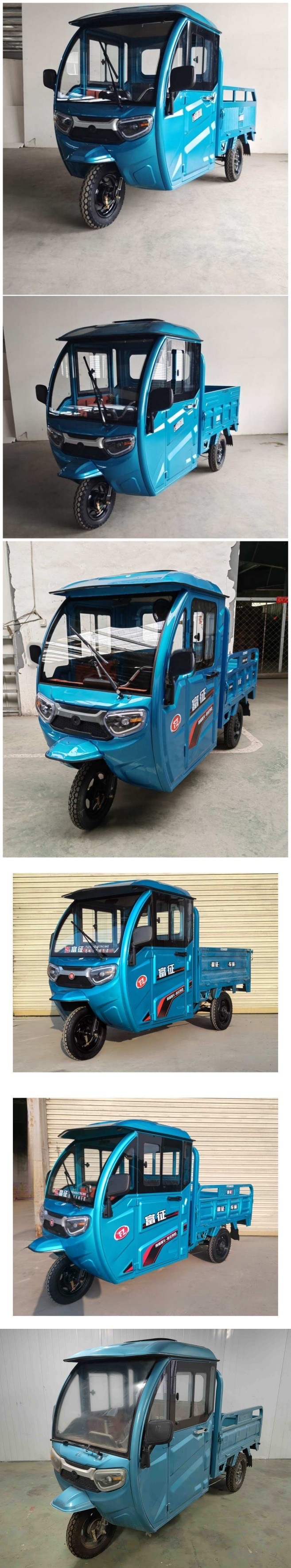 Tranvía de batería tenenergy vehículo de cilindro especial de tres ruedas scooter eléctrico pequeño triciclo de mano de obra para ancianos con cobertizo triciclo eléctrico de carga de carga de tracción de carga de tres ruedas detail image 3