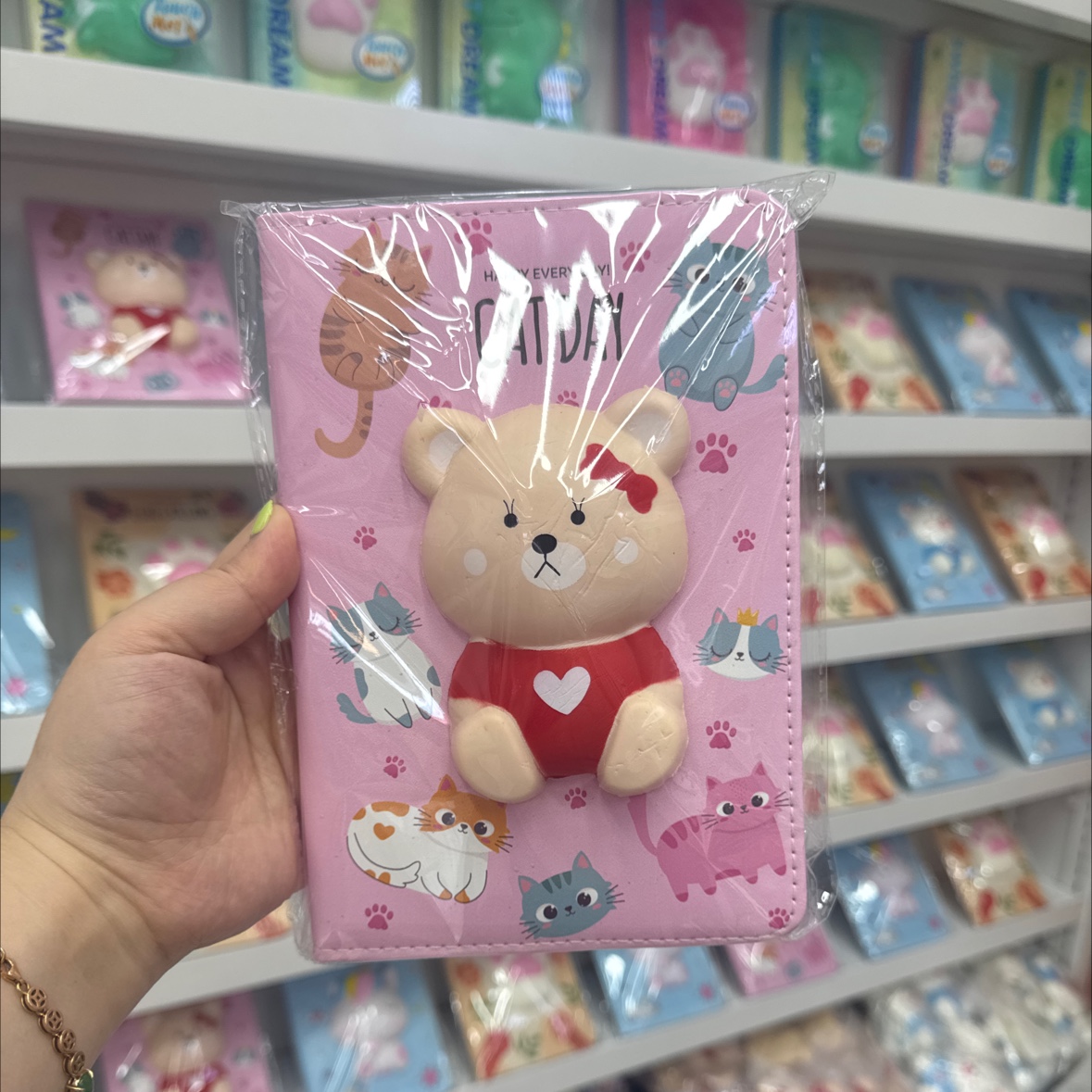 卡通3D本子 创意学生文具 儿童学习用品趣味本子