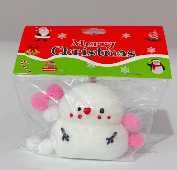 雪人捏捏乐形象生动柔软呆萌解压网红爆款