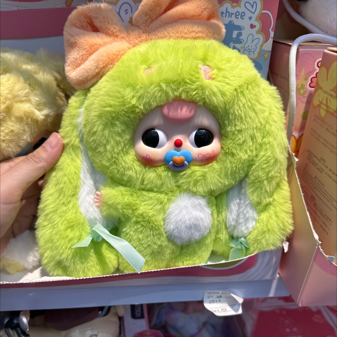 娃三岁 小兔归来毛绒盲盒详情图3