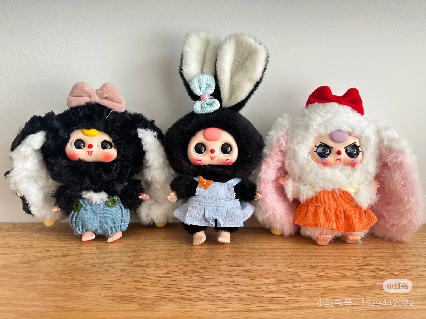 娃三岁盲盒  马卡龙小小兔二代毛绒盲盒详情图3