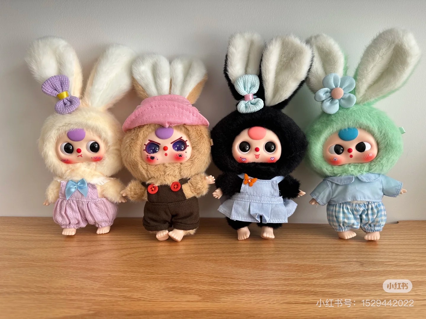 娃三岁盲盒  马卡龙小小兔二代毛绒盲盒详情图2