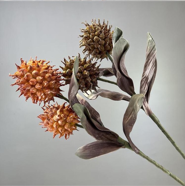 香皂花珍珠棉花束仿真滴胶干花装饰Flowers 创意礼品家居摆件婚庆布置详情图4