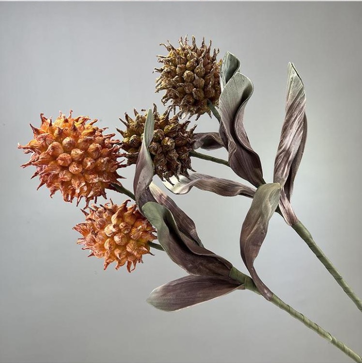 香皂花珍珠棉花束仿真滴胶干花装饰Flowers 创意礼品家居摆件婚庆布置详情图5