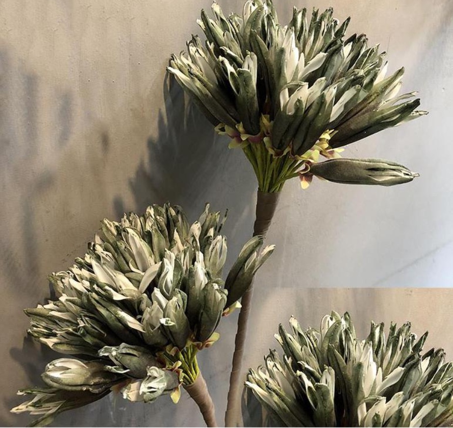 香皂花珍珠棉花束仿真滴胶干花装饰Flowers 创意礼品家居摆件婚庆布置详情图11