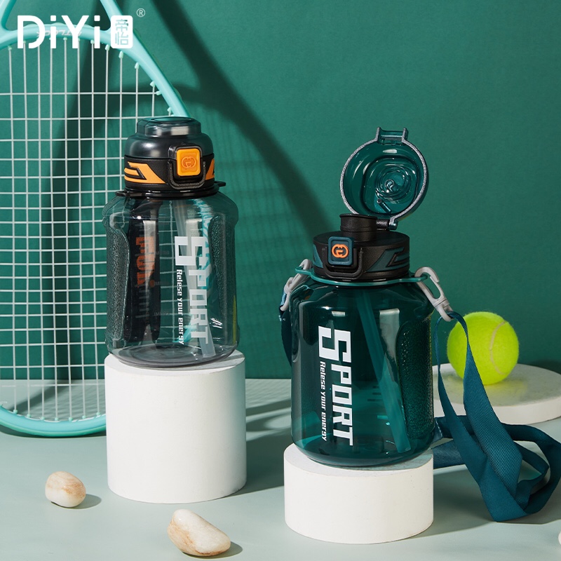 【24春夏上新】雷厉风行，不被定义⚡️DY-SL2069帝怡疾驰运动杯1000ml pc材质,双饮水口详情1