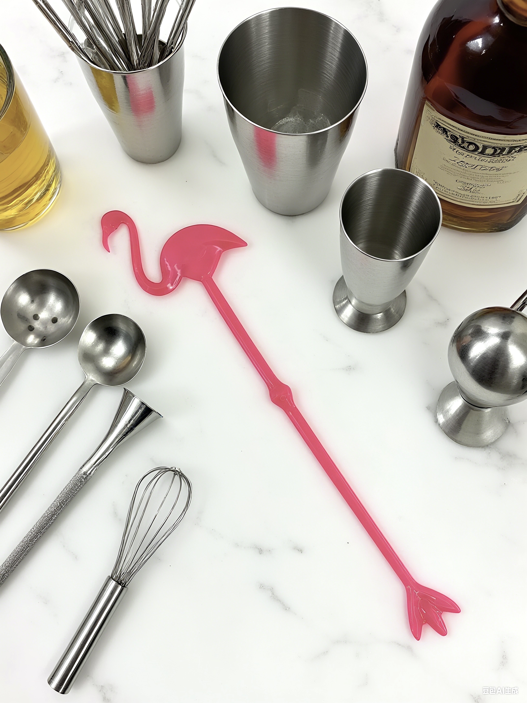 The flamingo cocktail bar is aesthetically pleasing, practical, environmentally friendly and safe Specification image