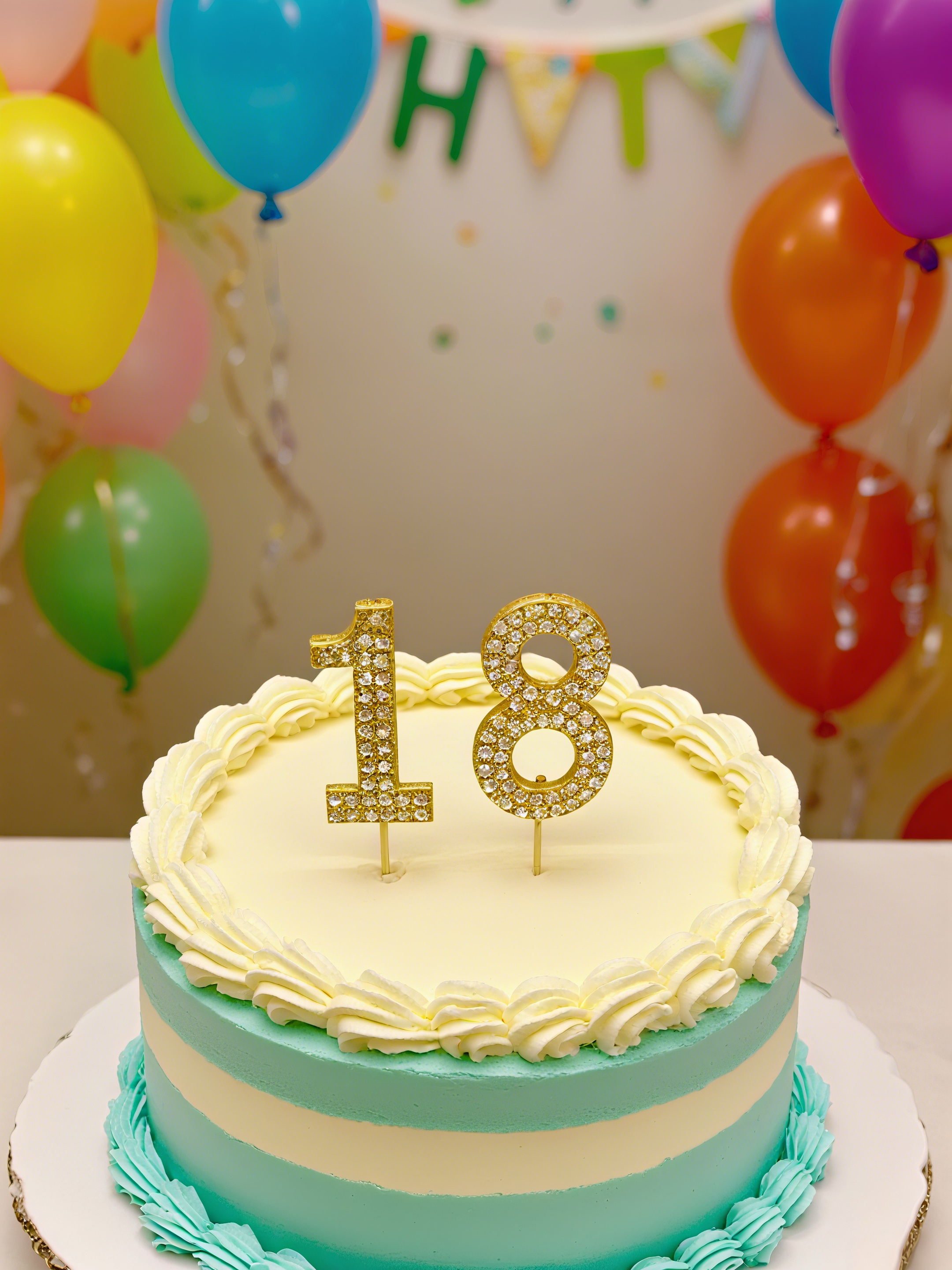 The digital birthday card with diamonds and gold plating is exquisite and practical Application Scenario