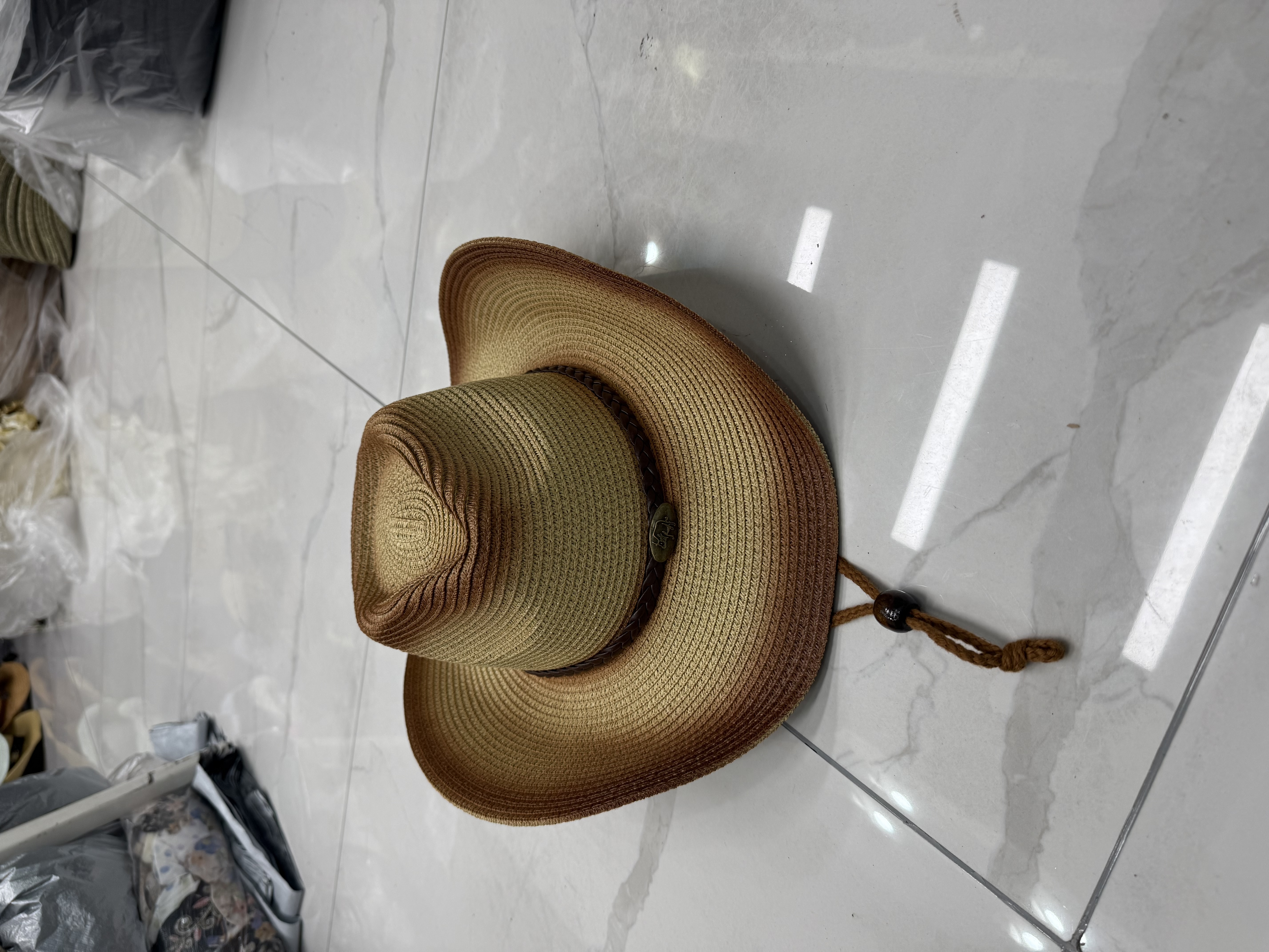 Summer denim sun hat for both men and women, suitable for summer
