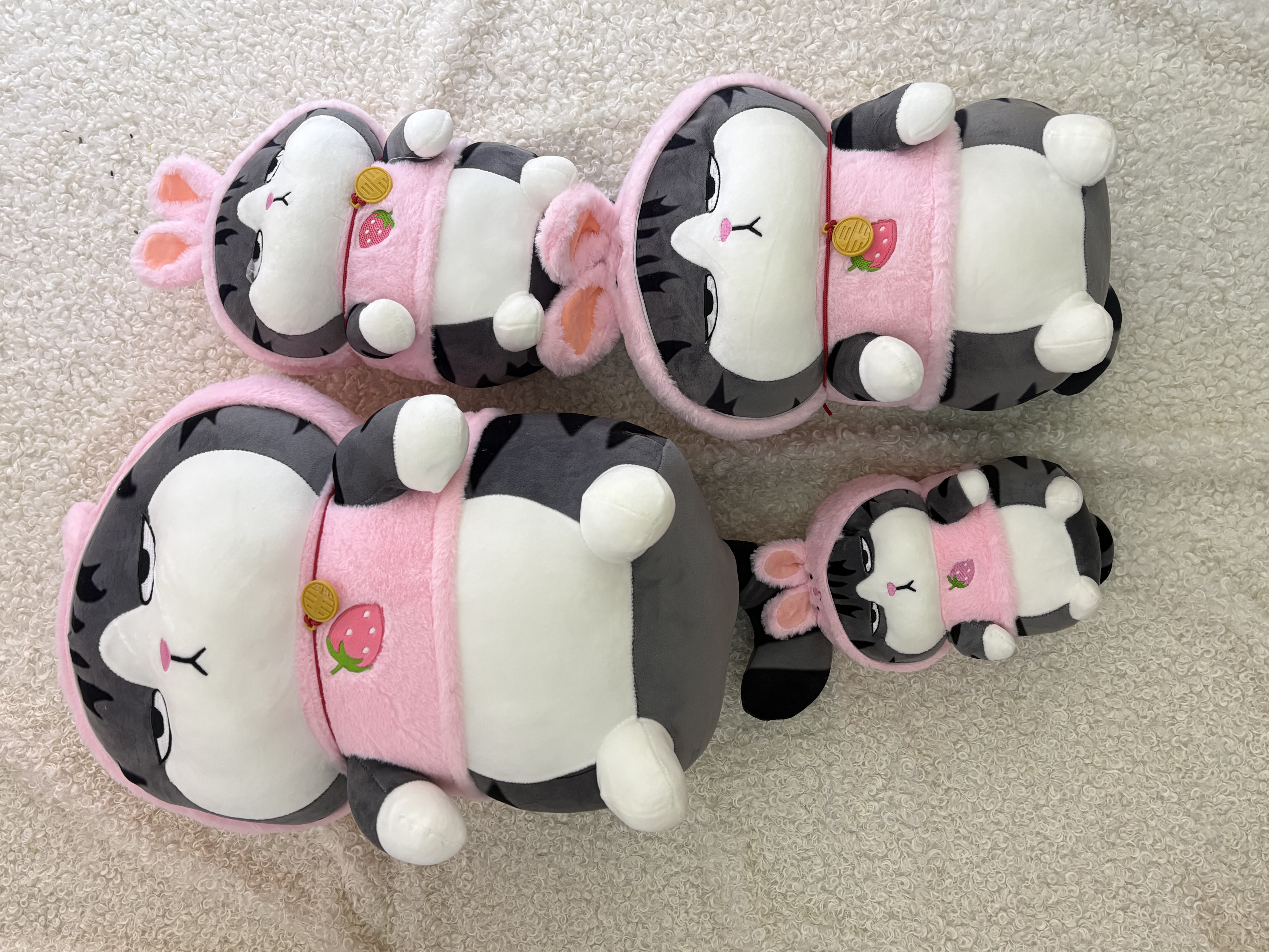 Cute plush toys, "Wu Huang Wan Sui", cartoon children's toys, creative throw pillows, plush figurines and gifts