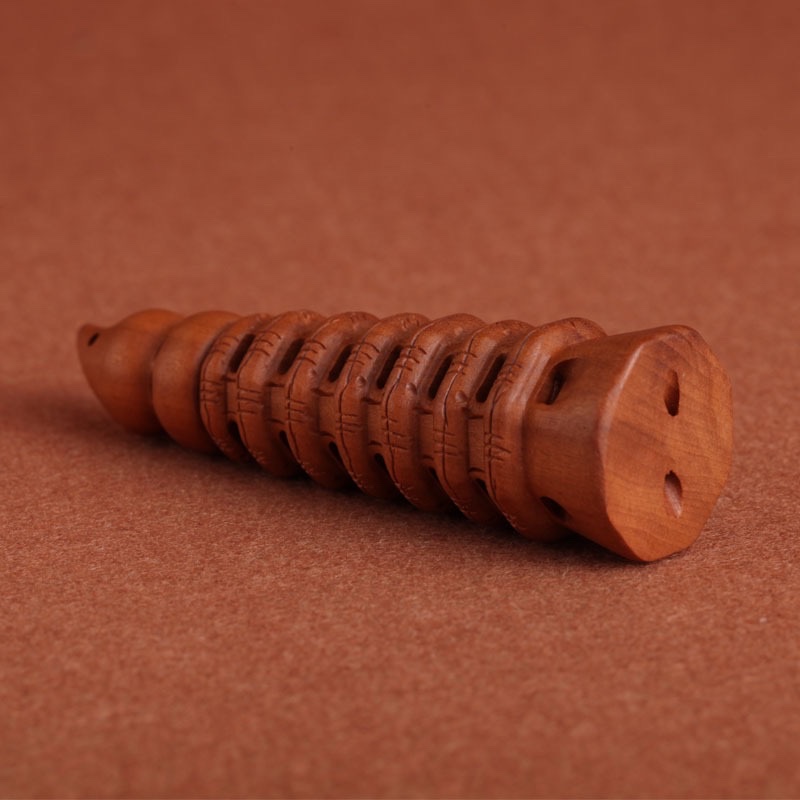 厂家批发桃木雕刻汽车挂件文昌塔钥匙扣饰品配件工艺品产品图