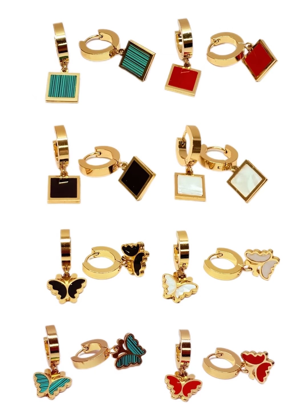 钛钢耳钉耳环时尚百搭耳饰简约个性饰品潮流设计