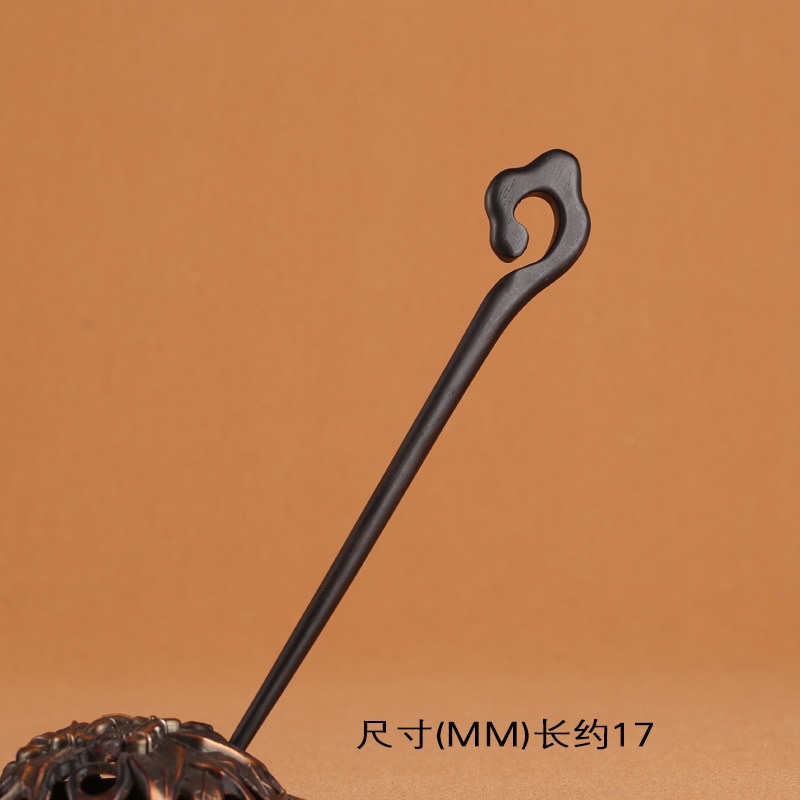 Wholesale of ebony wood hairpins, ancient-style hair accessories, Chinese-style wooden hairpins, Hanfu headwear, tea clothes, cheongsam hair hairpins from the manufacturer details Picture