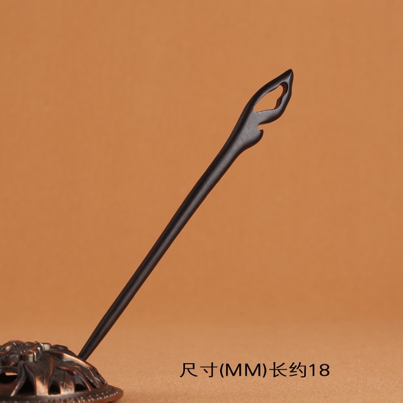Wholesale of ebony wood hairpins, ancient-style hair accessories, Chinese-style wooden hairpins, Hanfu headwear, tea clothes, cheongsam hair hairpins from the manufacturer detail image 11