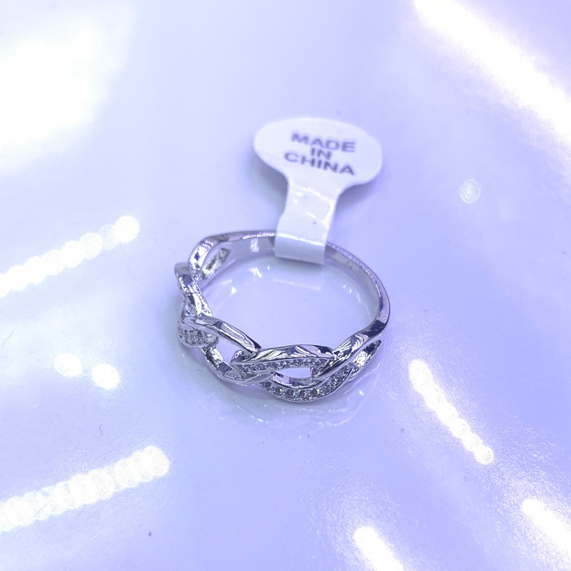 戒指/微镶锆石戒指/戒指珍珠/不锈钢饰品戒指/银戒指女个性产品图