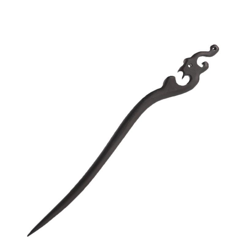 Wholesale of ebony wood hairpins, ancient-style hair accessories, Chinese-style wooden hairpins, Hanfu headwear, tea clothes, cheongsam hair hairpins from the manufacturer detail image 14