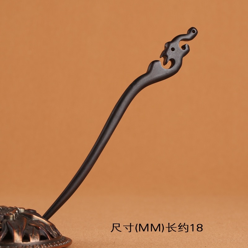 Wholesale of ebony wood hairpins, ancient-style hair accessories, Chinese-style wooden hairpins, Hanfu headwear, tea clothes, cheongsam hair hairpins from the manufacturer detail image 12