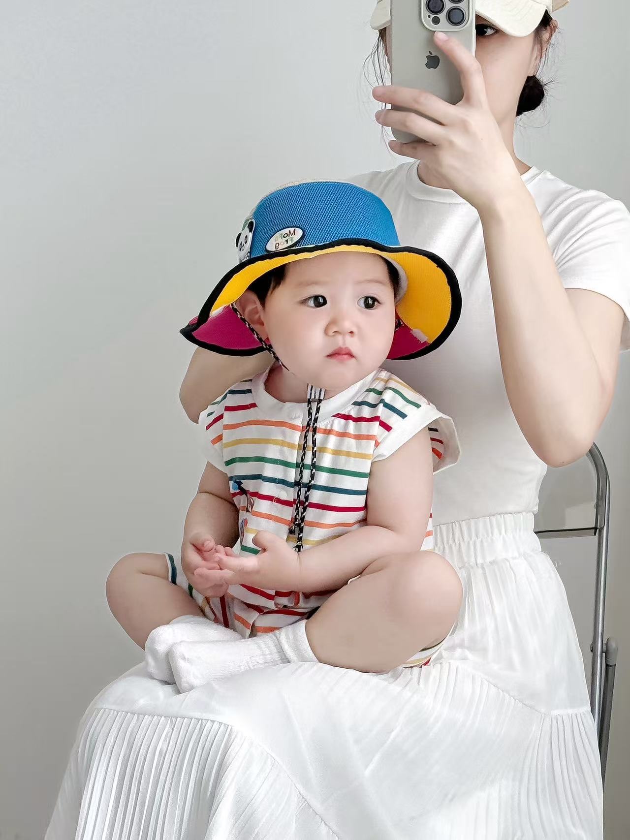 春夏潮流草帽子女草编沙滩防晒帽女士百搭成人时尚连帽帽子细节图