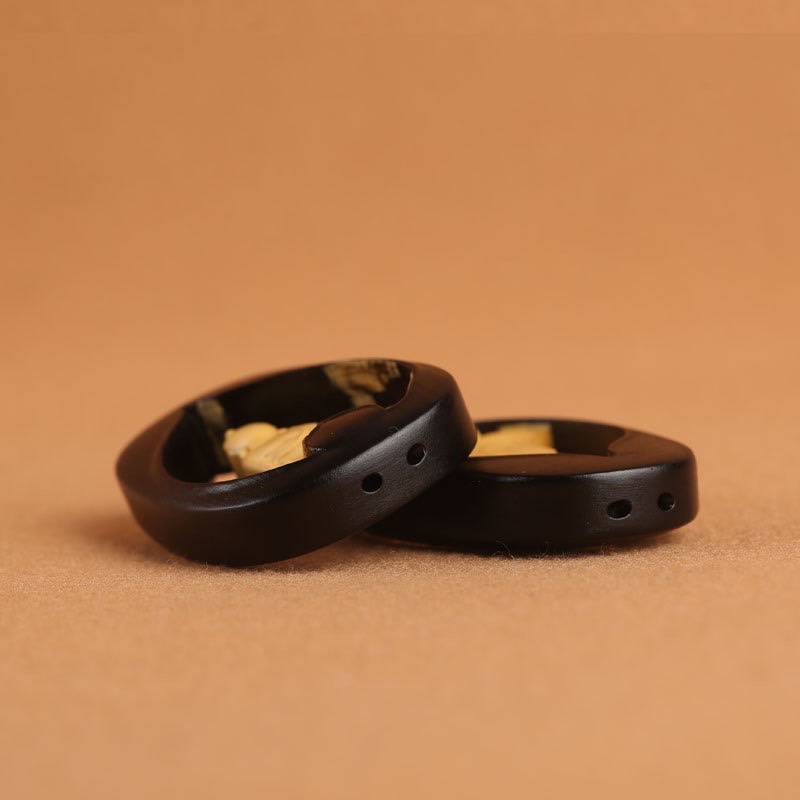 Factory wholesale of ebony inlaid boxwood formless Buddha car pendants, accessories, handicrafts, gifts and accessories Application Scenario