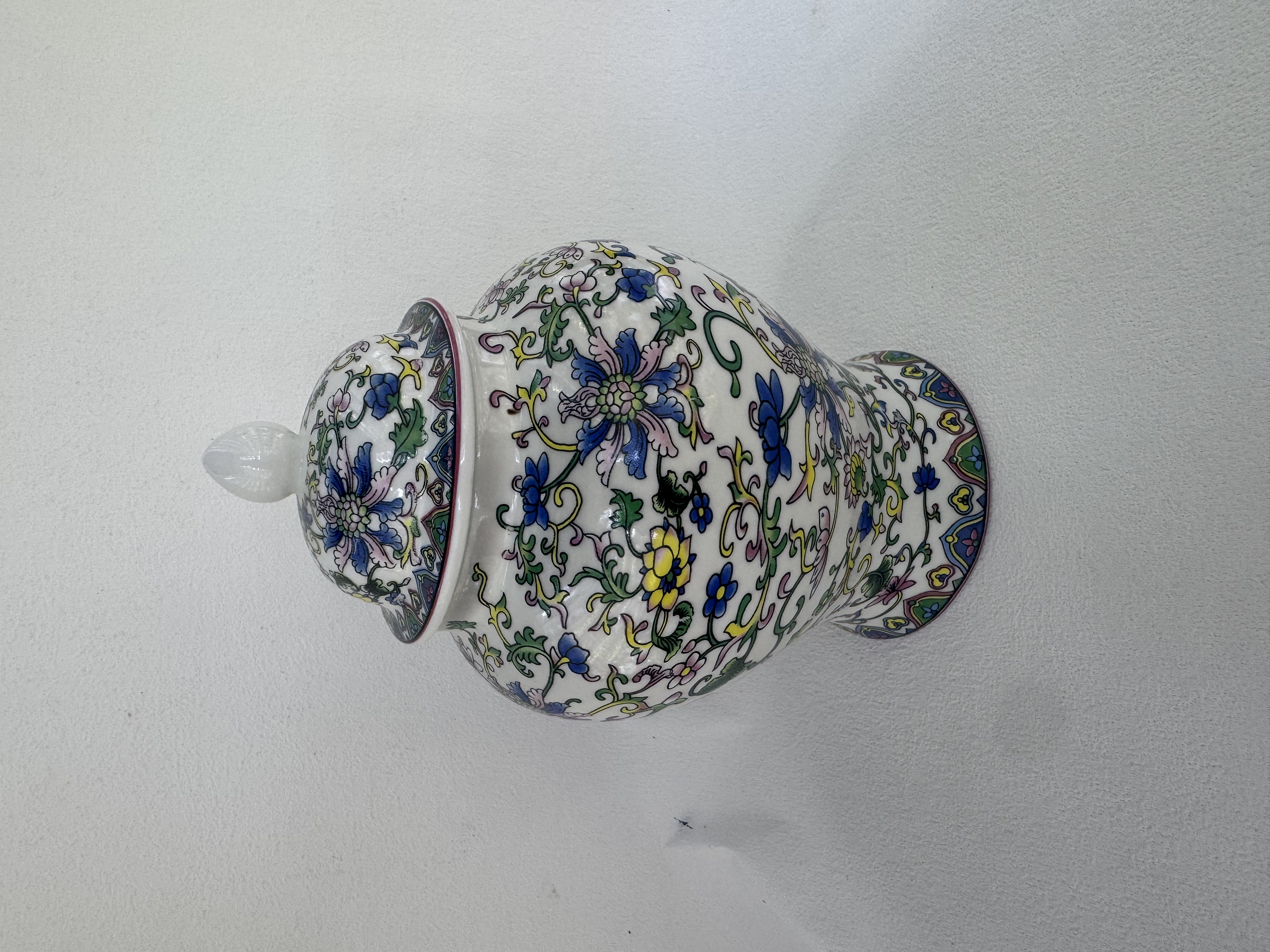 国潮陶瓷中国风密封罐10#