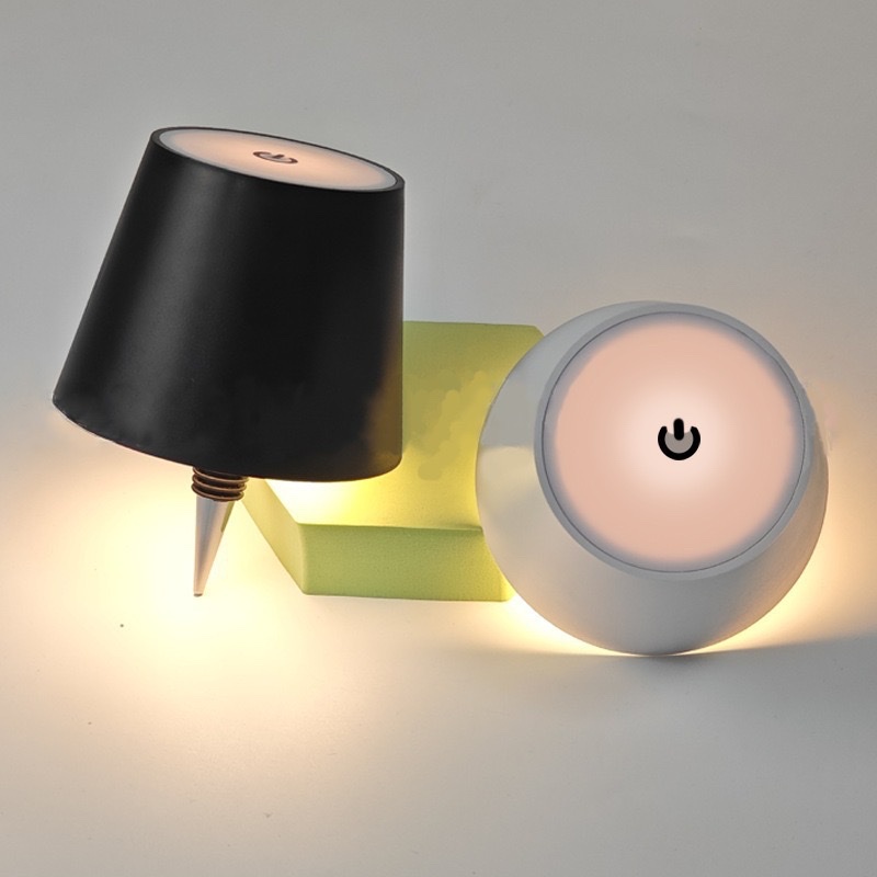 Cross-border led embedded wine bottle light, bar and restaurant atmosphere wine headlight, creative portable rechargeable table lamp, night light, night light table lamp detail image 5