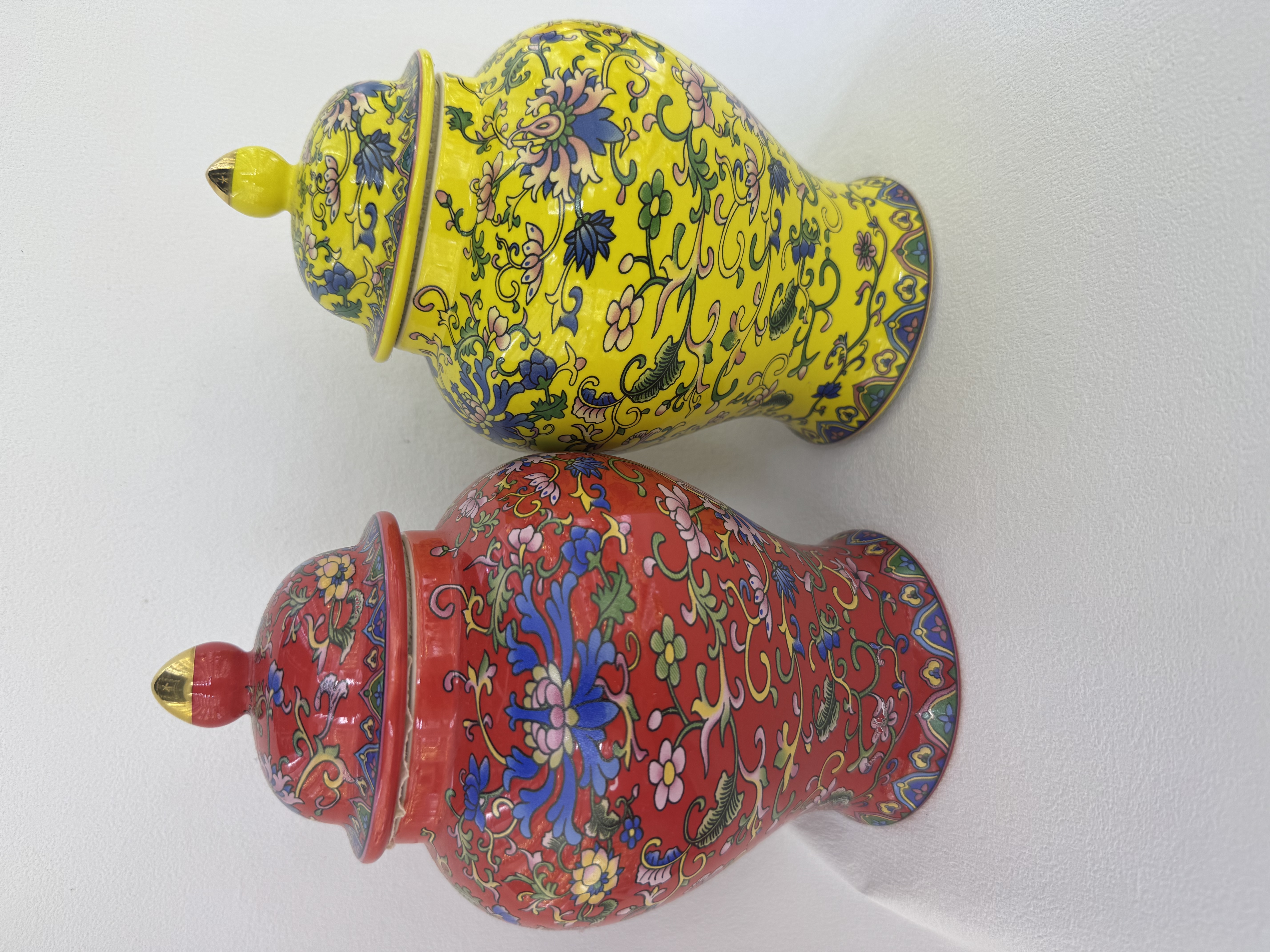 国潮陶瓷中国风密封罐6#