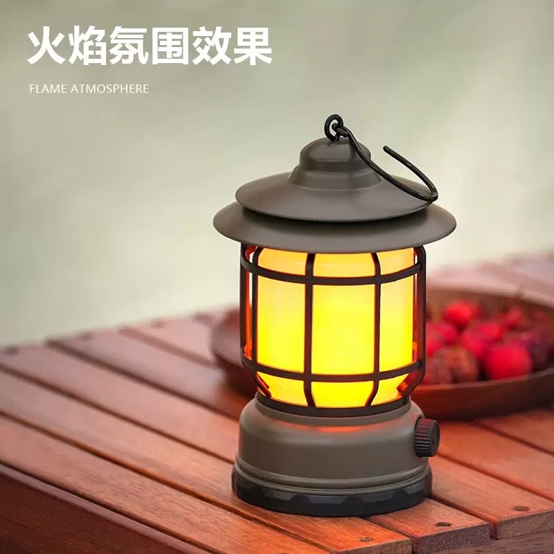 Outdoor camping lamp USB charging horse lamp Item Picture