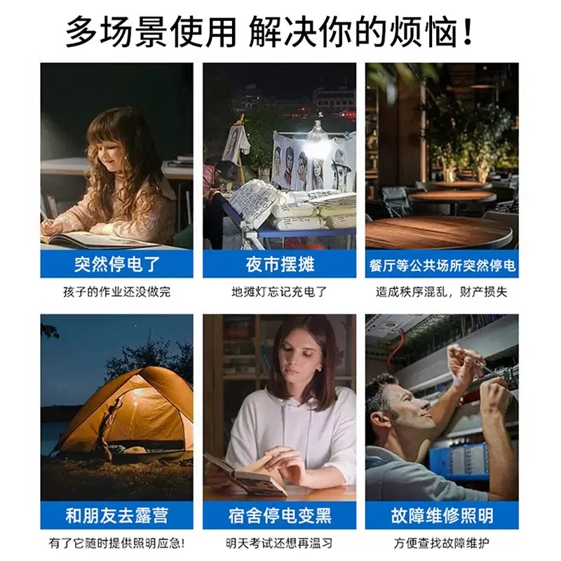 Emergency bulb lamp Application Scenario