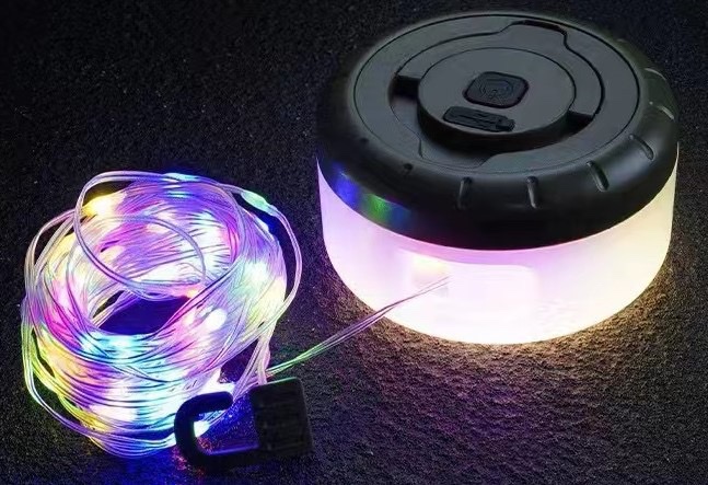 户外露营灯 营地灯  野营照明灯白底实物图