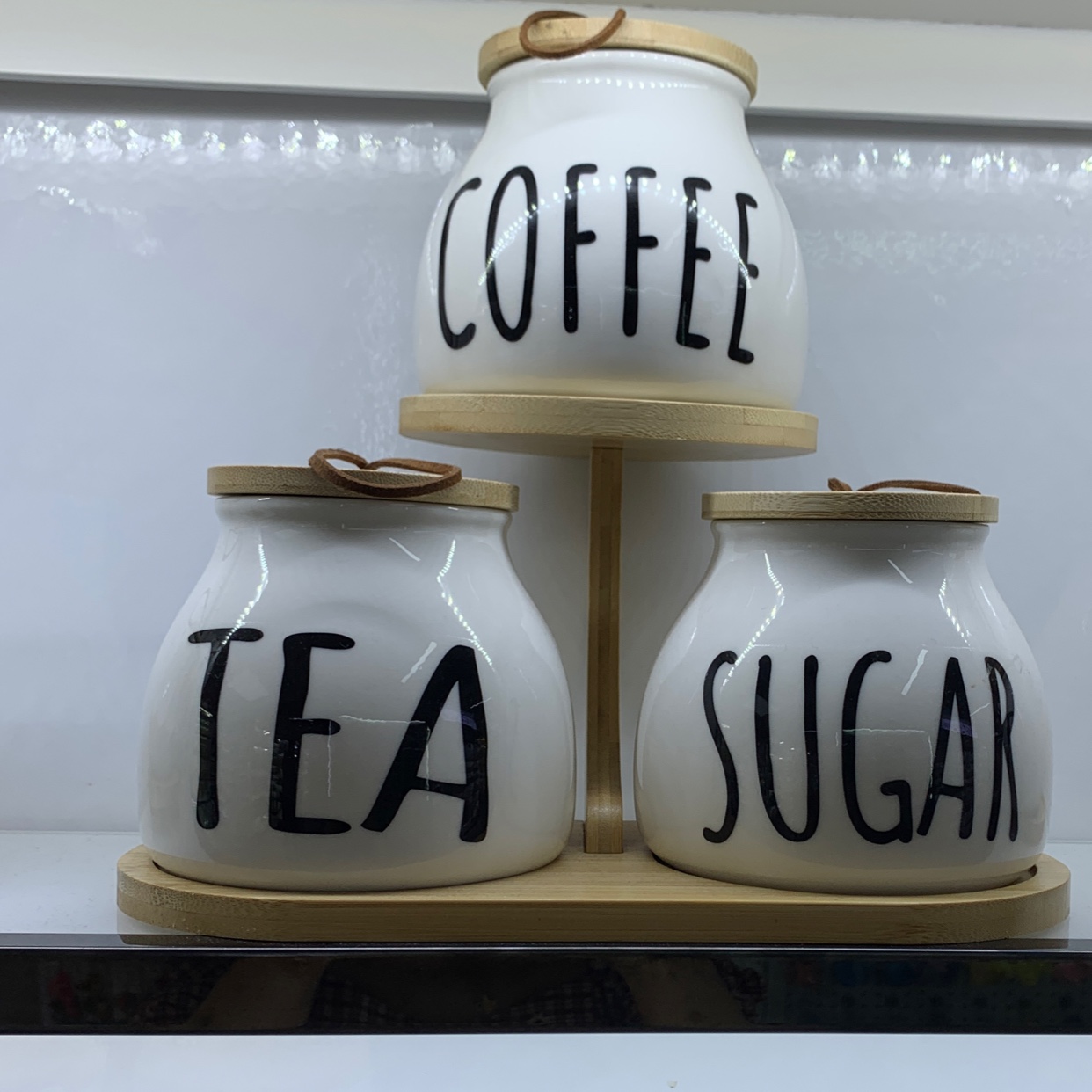 创意收纳轻奢储物罐陶瓷简约密封罐高颜值零食茶叶茶叶罐咖啡家用